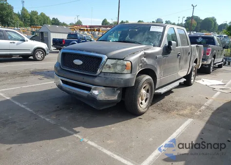 2007 Ford F150 Xlt из США, поврежденный, VIN 1FTRW12W57KD01665